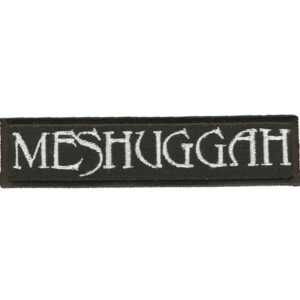 Meshuggah Embroidered Patch