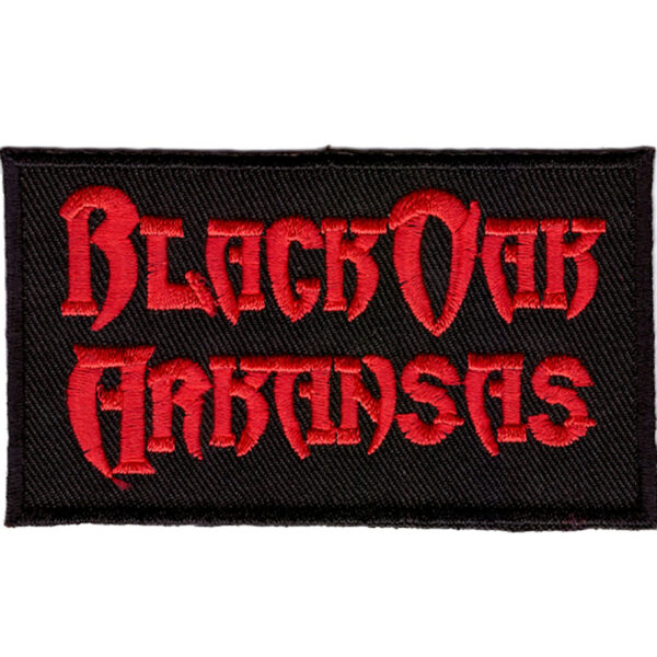 Black Oak Arkansas Embroidered Patch