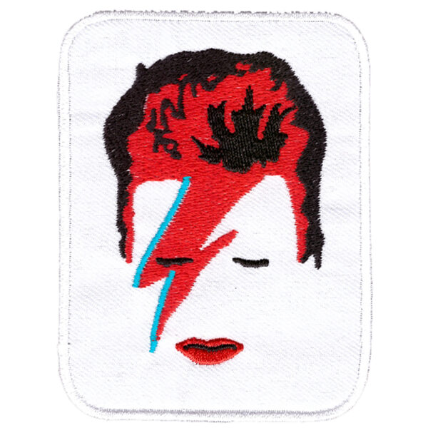David Bowie Embroidered Patch