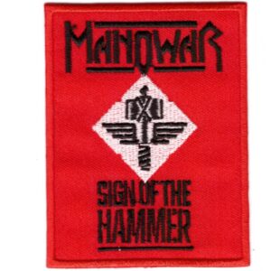 Manowar Embroidered Patch