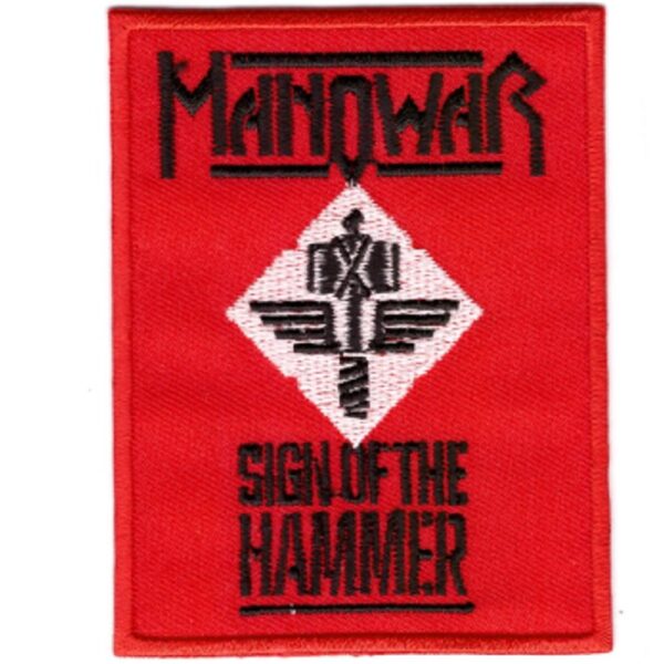 Manowar Embroidered Patch