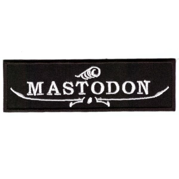 Mastodon Embroidered Patch