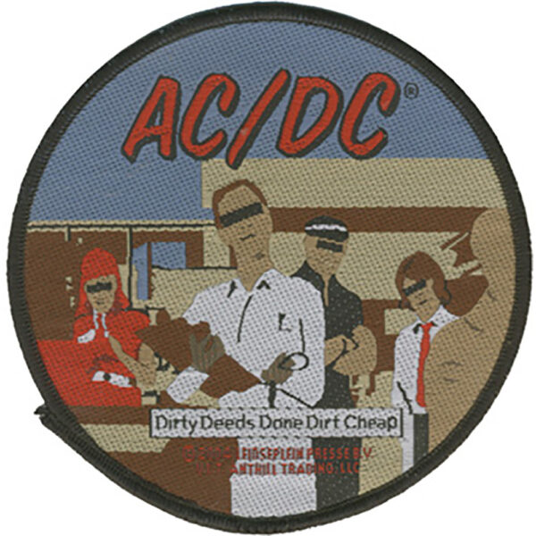 AC/DC Woven Patch