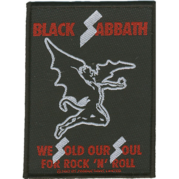 Black Sabbath Woven Patch