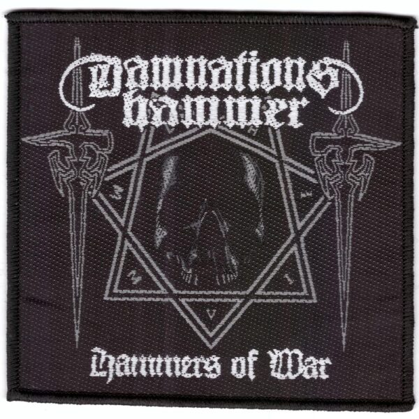 Damnation's Hammer Woven Patch