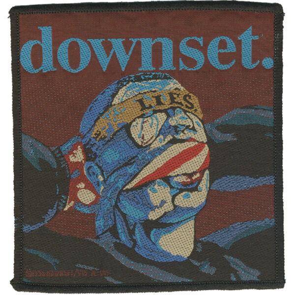 downset. (Vintage 1995) Woven Patch