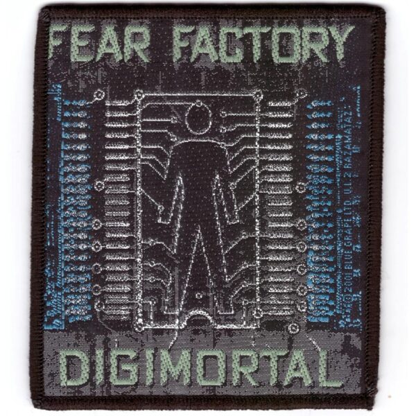 Fear Factory (Retro 2001) Woven Patch