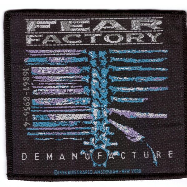 Fear Factory (Retro 1996) Woven Patch
