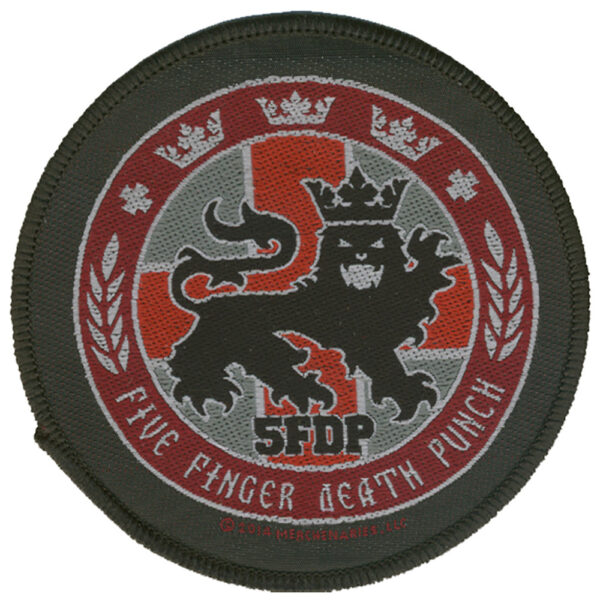 Five Finger Death Punch Woven Patch