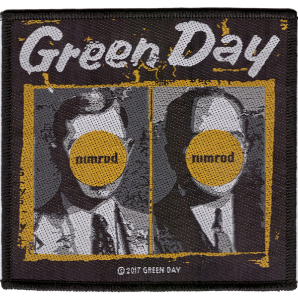 Green Day Woven Patch