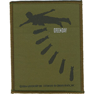 Green Day Woven Patch