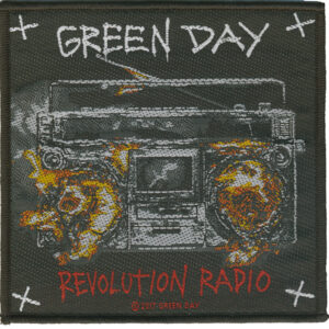 Green Day Woven Patch
