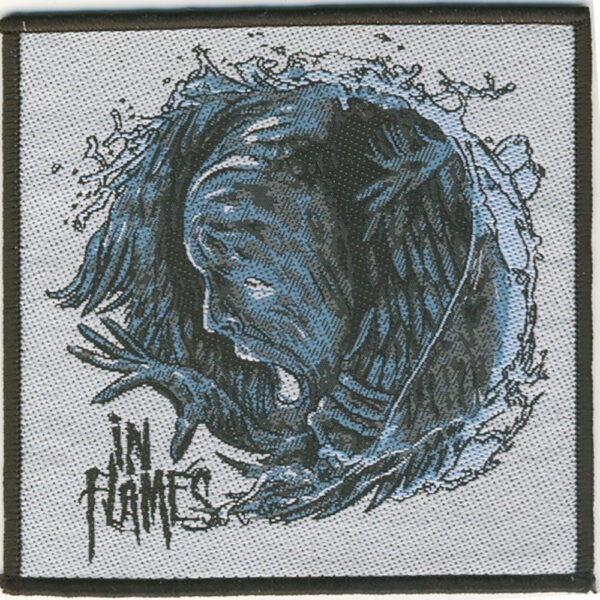 In Flames Woven Patch