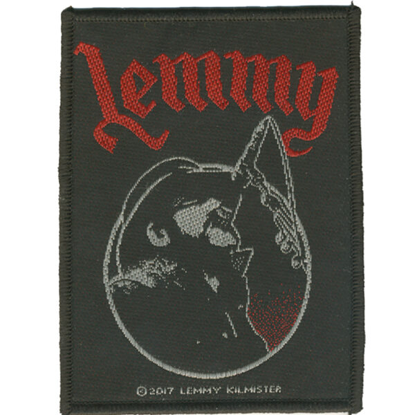 Lemmy Woven Patch