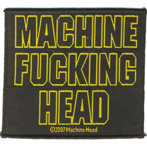 Machine Head Woven Patch