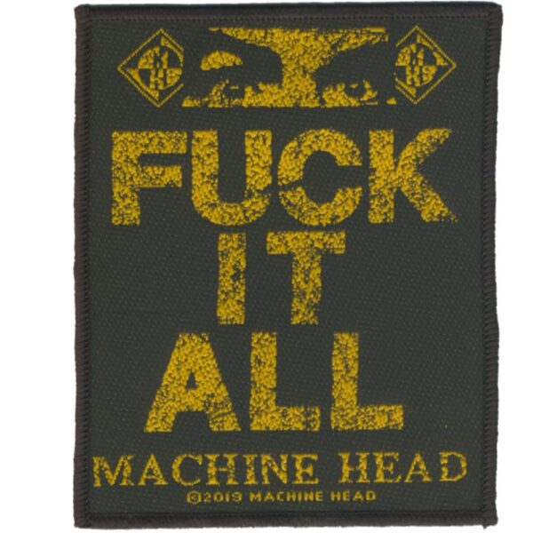Machine Head Woven Patch
