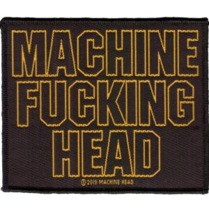 Machine Head Woven Patch