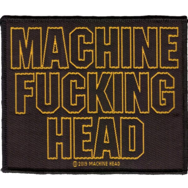 Machine Head Woven Patch