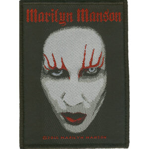 Marilyn Manson Woven Patch