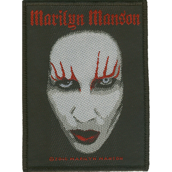 Marilyn Manson Woven Patch
