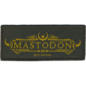 Mastodon Woven Patch