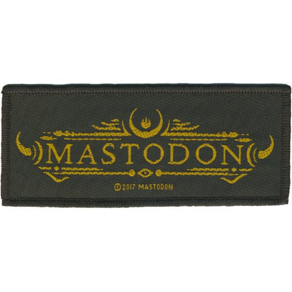 Mastodon Woven Patch