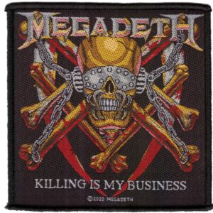 Megadeath Woven Patch