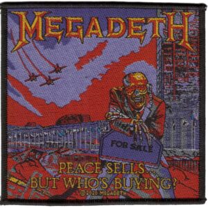 Megadeath Woven Patch