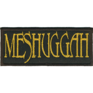 Meshuggah Embroidered Patch