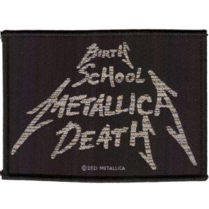 Metallica Wovn Patch