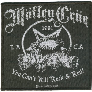 Mötley Crüe Woven Patch