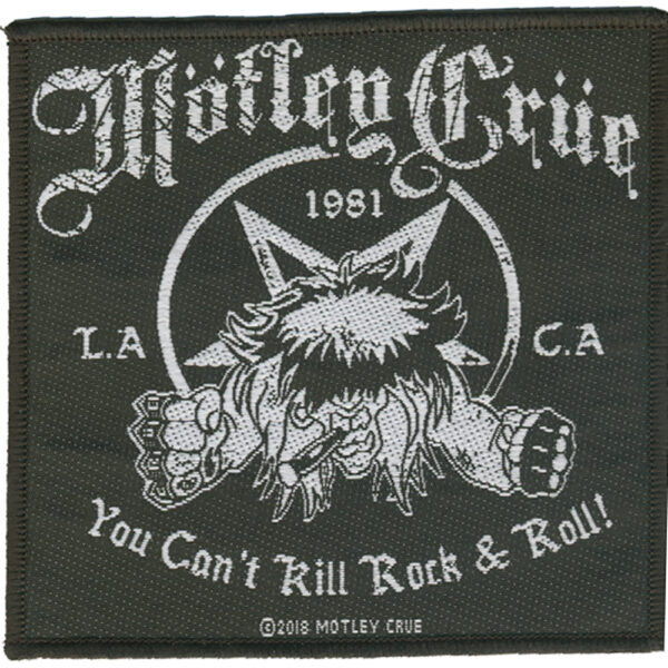 Mötley Crüe Woven Patch