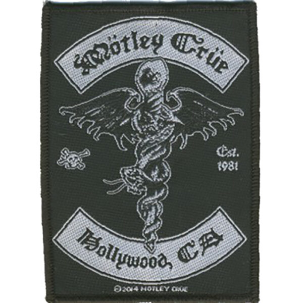 Mötley Crüe Woven Patch