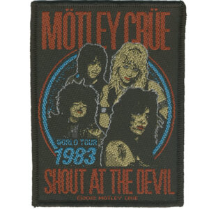 Mötley Crüe Woven Patch