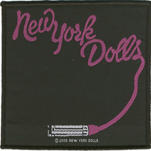 New York Dolls Woven Patch