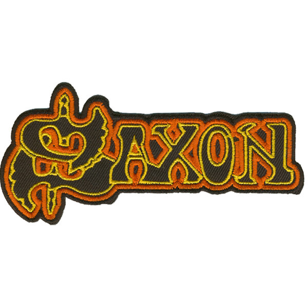 Saxon Embroidered Patch