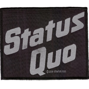 Status Quo Woven Patch