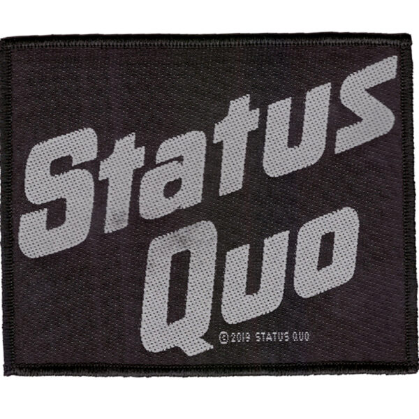Status Quo Woven Patch