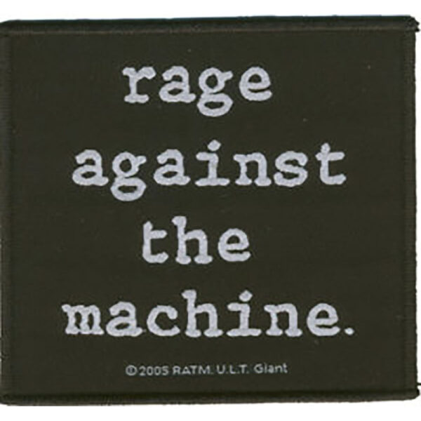 Rage Against The Machine Woven Patch